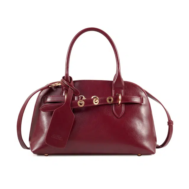 维尼奥 优雅潮流复古优雅经典手挽包日常通勤时尚新娘婚包 合成革 单肩斜挎手提包 常规 女款 红色/黄色/黑色/米白色