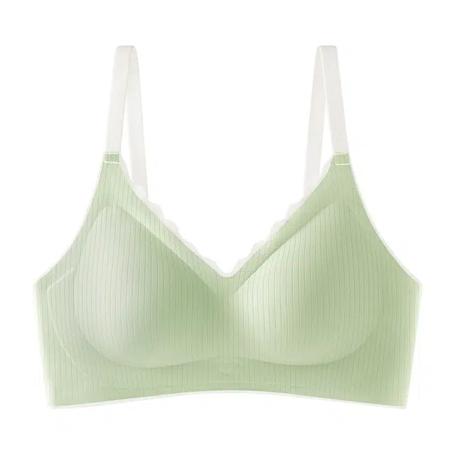 戴维诗 无痕内衣女夏季薄款小胸聚拢收副乳防下垂无钢圈软支撑透气文胸 女款