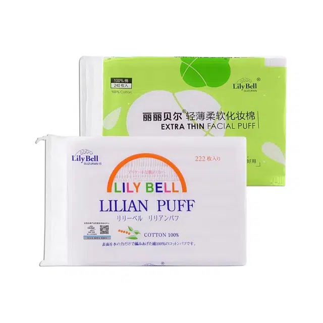 丽丽贝尔 轻柔爽肤卸妆棉 清洁