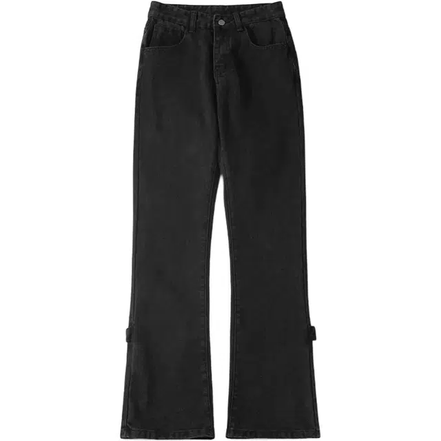 华夏儿女 重磅美式高街拉链结构十字锁链印染设计做旧复古直筒休闲宽松垂感基础百搭舒适感牛仔裤 男女同款