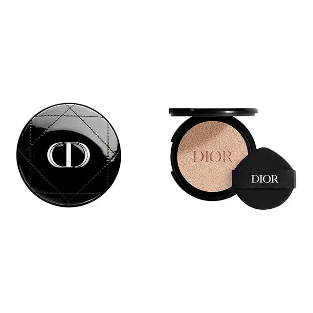 DIOR Cushion Compact Silver Plaid