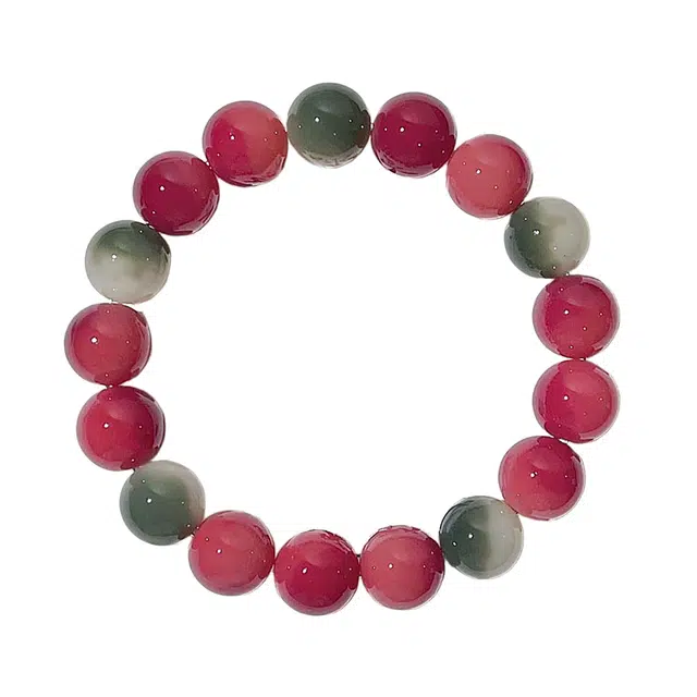 仙友 纳八方财气聚天下福源新中式国潮风单圈高端大气文玩圆珠绕指柔诸事遂意好运连连#好运 白玉菩提 手串 男女同款情侣款