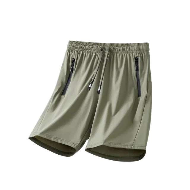 太子龍 基础款冰感简约百搭时尚潮流系带日常宽松舒适运动休闲短裤 男款