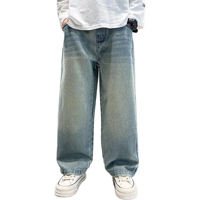 俞兆林牛仔裤 休闲舒适时尚亲肤洋气 儿童款