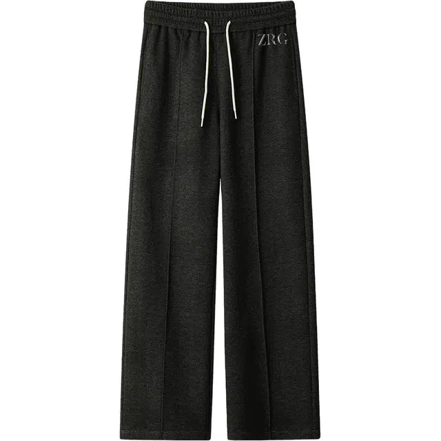 梓润格 美式复古百搭户外高级感氛围感野营无性别主义日常简约宽松印花老钱风显瘦校园风通勤一穿即走酷飒穿搭休闲裤 男女同款