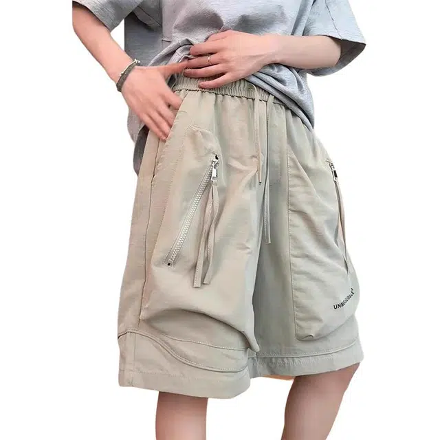 单爵 大口袋工装短裤男夏季美式复古运动五分裤子潮牌痞帅大裤衩 男女同款