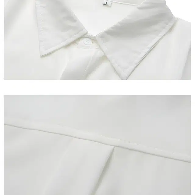 左岸 夏季冰丝薄款简约纯色休闲青春小众学院风时尚酷潮宽松舒适百搭痞帅港风潮牌衬衣短袖衬衫 男款