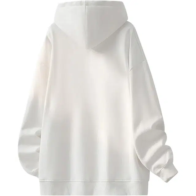 王者荣耀 美式高街字母长袖连帽落肩款休闲时尚百搭学生党青少年宽松舒适卫衣 鲁班七号款 男女同款