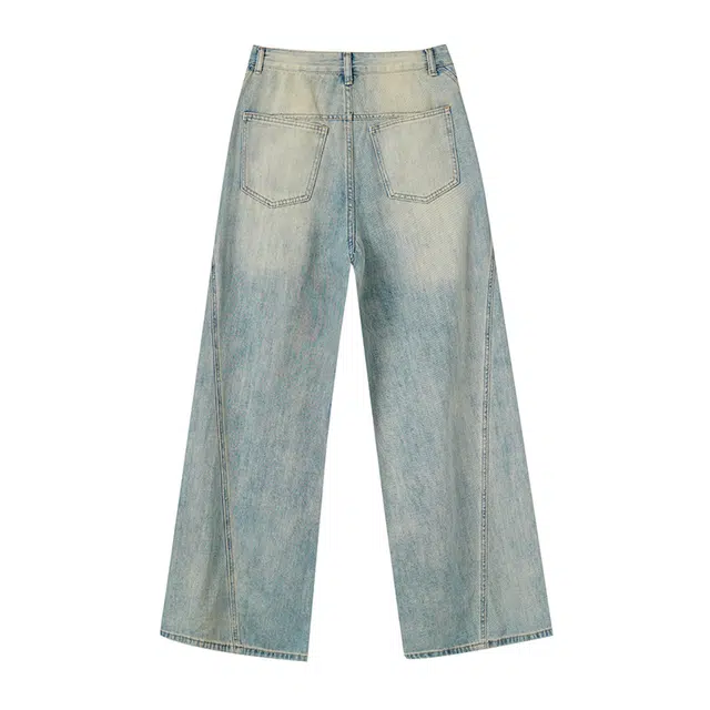 玫丝朵 通勤简约时尚休闲舒适牛仔裤 女款