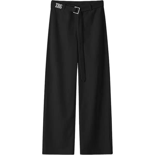 梓润格 简约日常百搭宽松美式复古潮流设计梨型身材小个子校园风酷飒户外野营旅游打卡氛围一穿即走无性别主义显瘦易穿搭休闲裤 男女同款