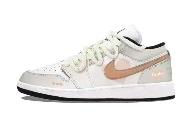 Jordan Air Jordan 1 Low White Brown