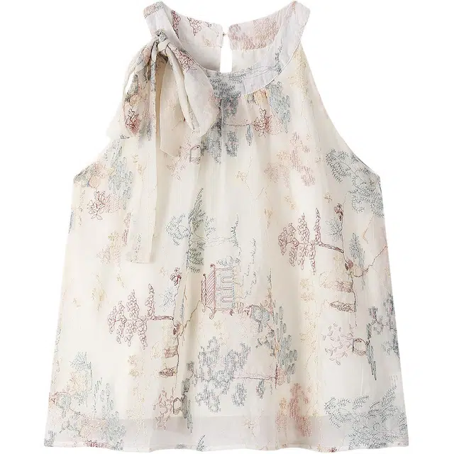 如续 国风简约舒适通勤吊带 女款