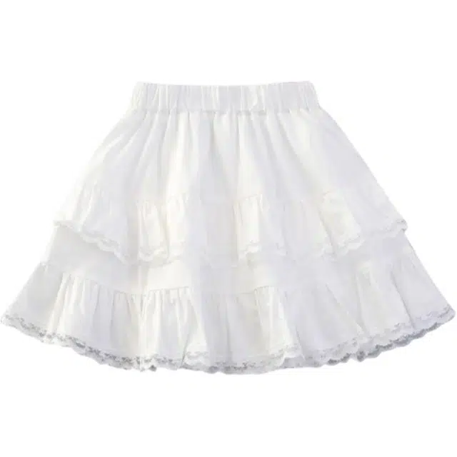 俞兆林裙子 女童夏季女孩蝴蝶结爱心蛋糕短裙