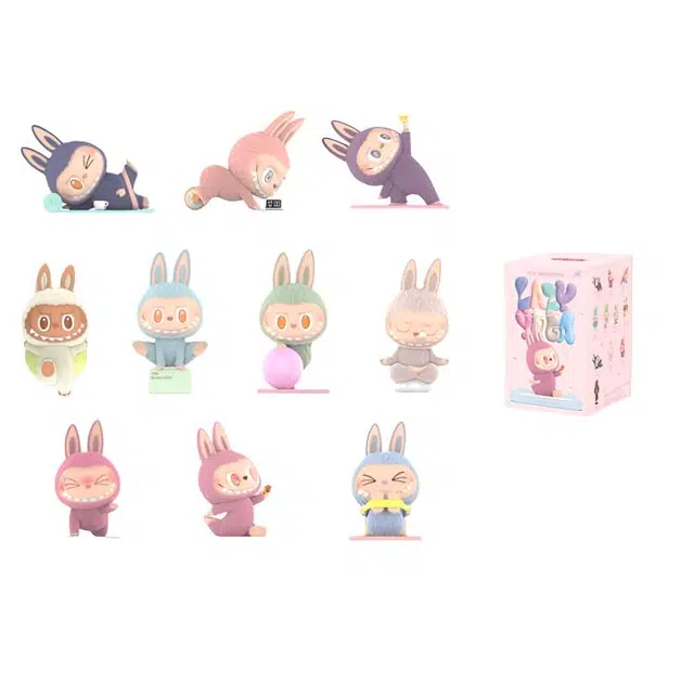 Pop Mart Labubu The Monsters "Lazy Yoga"