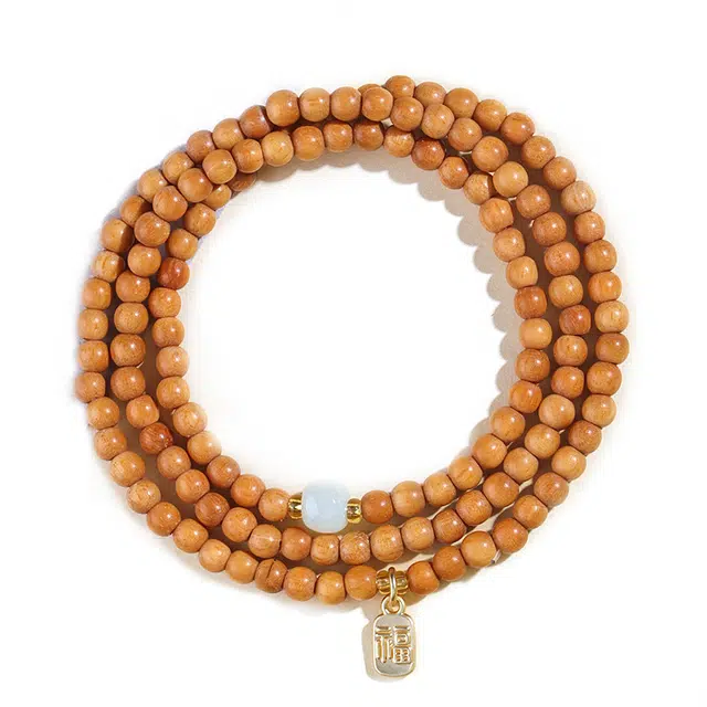 彗时 多圈 檀木 手串 男女同款情侣款