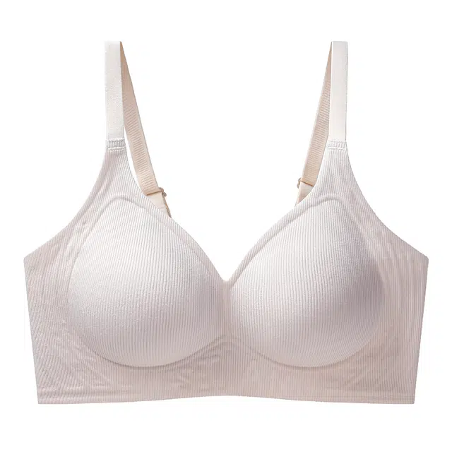 戴维诗 奶嘴胶聚拢内衣女小胸提拉上托反重力收副乳舒适无痕文胸 女款