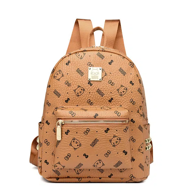 爱尔绅特 清新甜美日常可爱百搭 耐磨面料 双肩包 常规 女款 多色