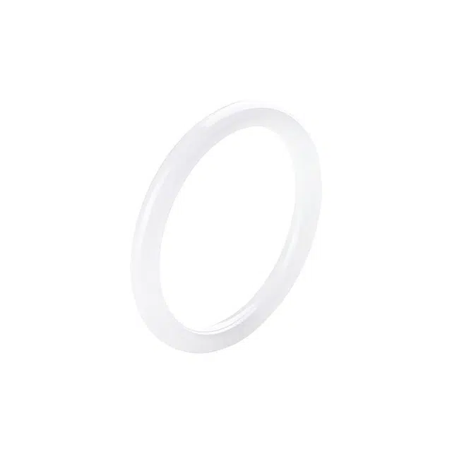 【精选高品质】 熊银匠 白月光玉镯子 素雅圆条细圈 新中式国潮旗袍汉服古风古韵国风气质优雅冰透清冷高级感 玉髓 手镯 女款