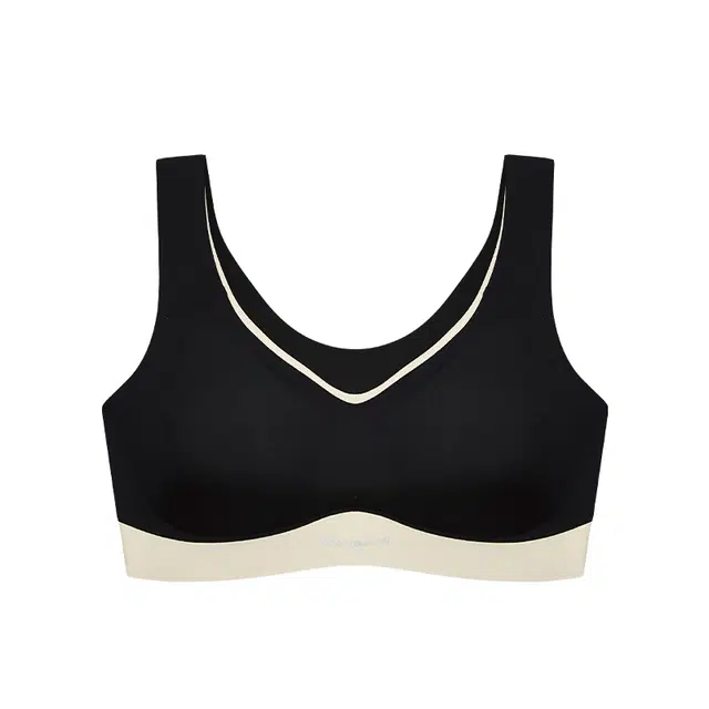 艾诗塔 无痕无钢圈美背小胸聚拢收副乳防下垂运动文胸胸罩夏季薄款内衣 女款