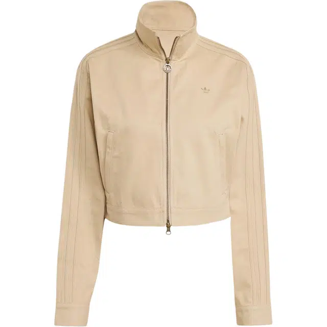 adidas originals Firebird SS25 TWILL CROP TRACK TOP logo