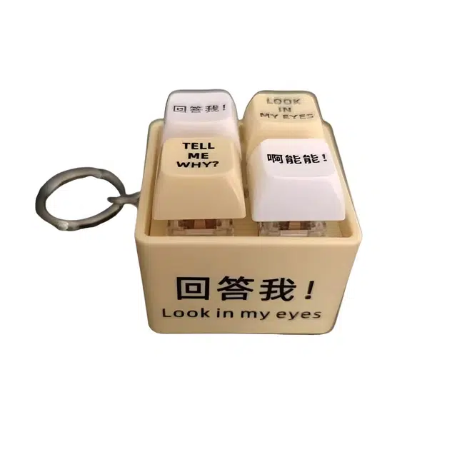 米多卡 回答我语音按键创意解压神器 成品模型