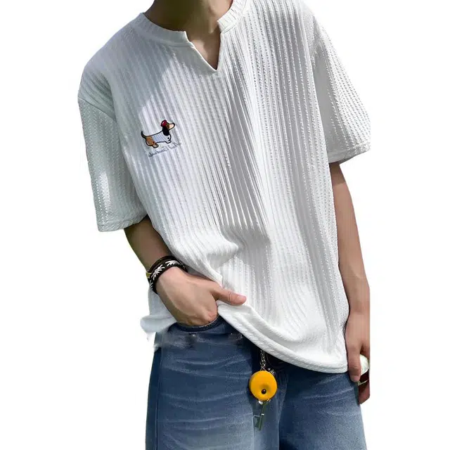 v