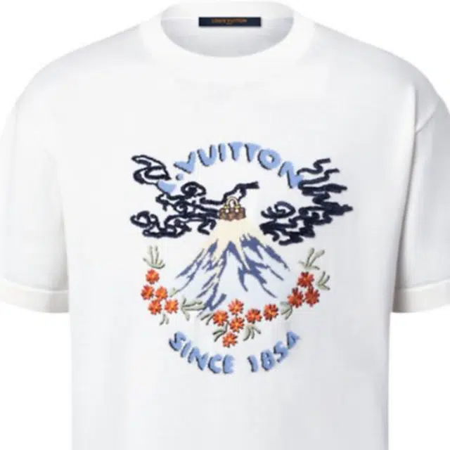 Louis Vuitton x Nigo FW25 Embroidered Tee