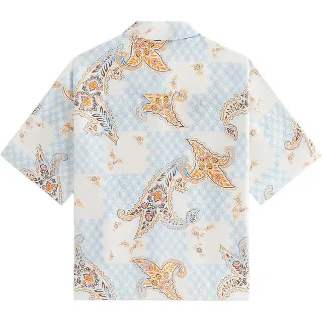 KITH SS25 Mari Crest Paisley logo