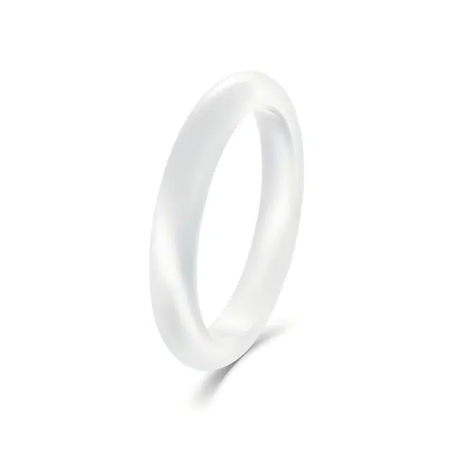 匠锁心玉 国潮新中式 精致古风清冷感 温润气质 优雅小众百搭素圈 琉璃 手镯 男女同款情侣款