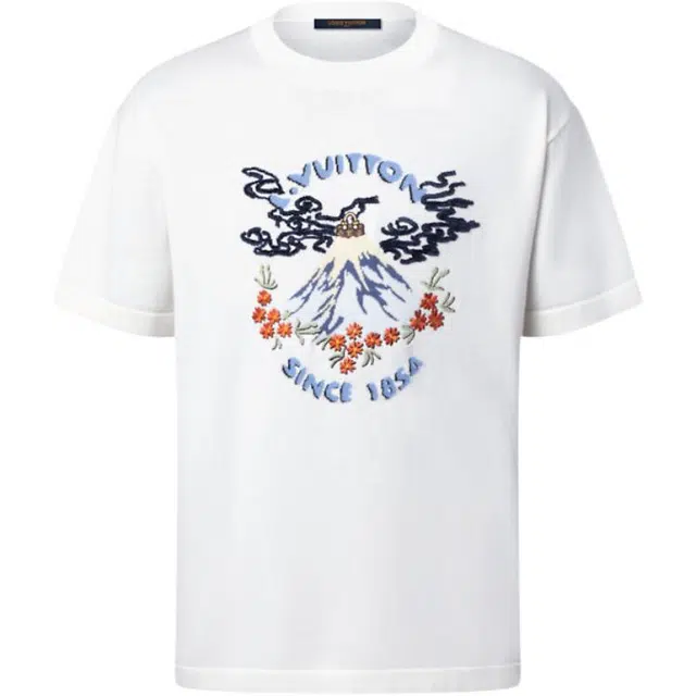 Louis Vuitton x Nigo FW25 Embroidered Tee