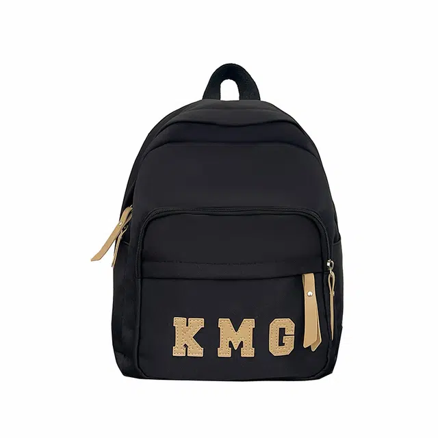 泰格奴 小清新高颜值精美潮版韩版背包上课百搭书包 尼龙布 双肩包 常规 男女同款情侣款 黑色/红色/卡其色/蓝色