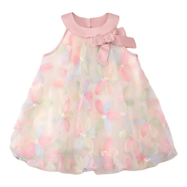 俞兆林连衣裙 百搭时尚亲肤洋气无袖 中小童