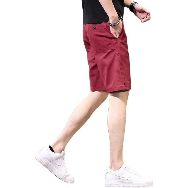 潮人榜 美式潮牌宽松直筒五分裤子夏季薄款潮流百搭时尚休闲短裤 男款