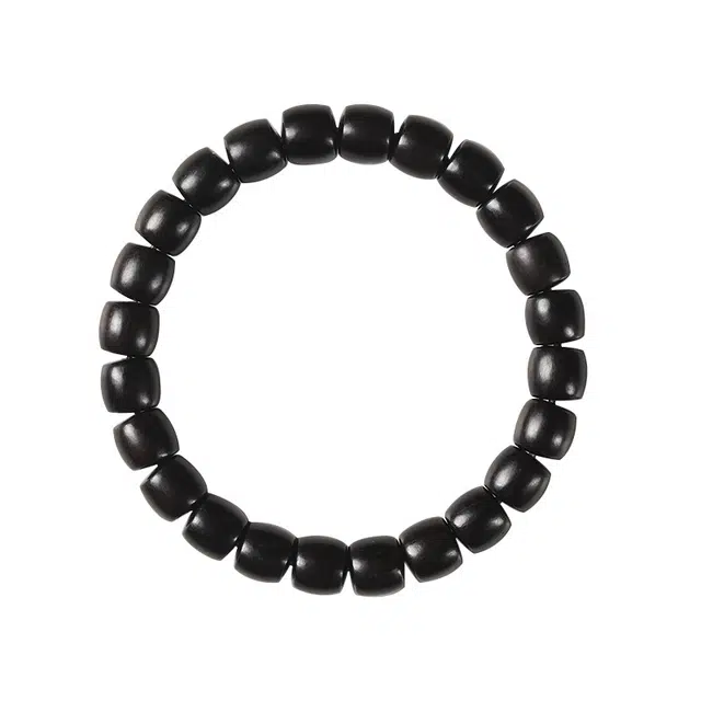 京华录 国风国潮新中式转运 招财纳福平安喜乐简约优雅古风#好运 黑檀 手串 男女同款情侣款