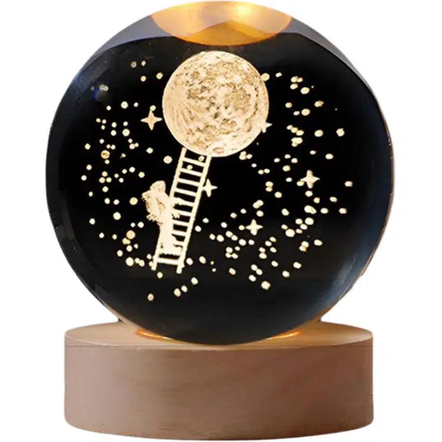 极慧猫 创意银河系水晶球 玩具