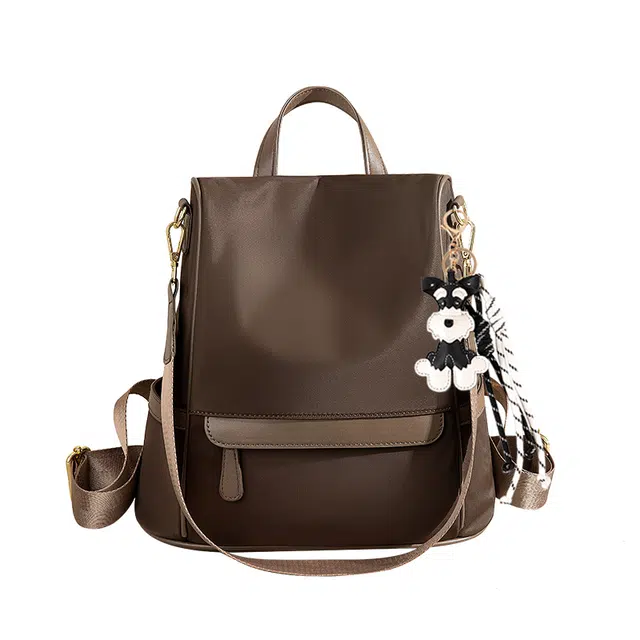 维尼奥 防盗高颜值韩版易搭休闲旅行书包高中生 牛津布 双肩包 大号 女款 多色