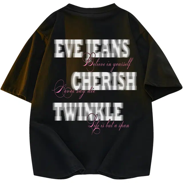 EVE Jeans Letter Print T-Shirt