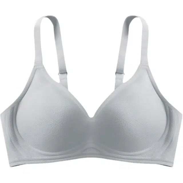 戴维诗 无痕内衣女夏薄款小胸聚拢收副乳无钢圈防下垂美背文胸 女款