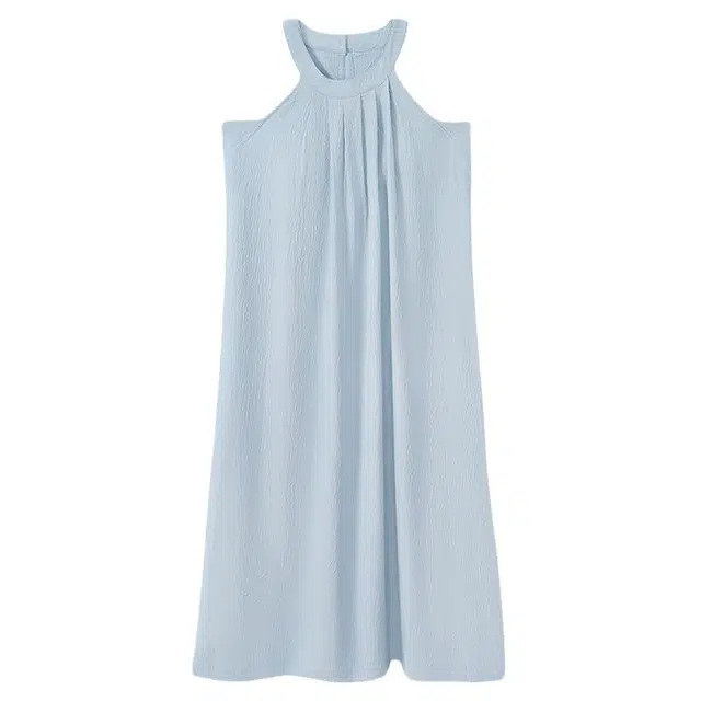 欧迪芬 无袖凉感吊带带胸垫防凸点可家居可外出睡裙 女款