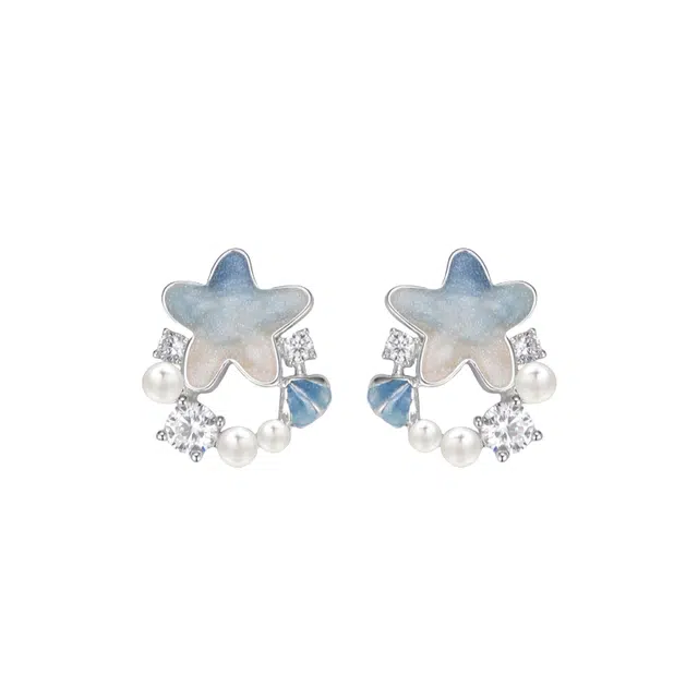 暖瞳 小巧精致高级感 轻奢气质甜酷小众个性设计 铜镀银 耳环 女款