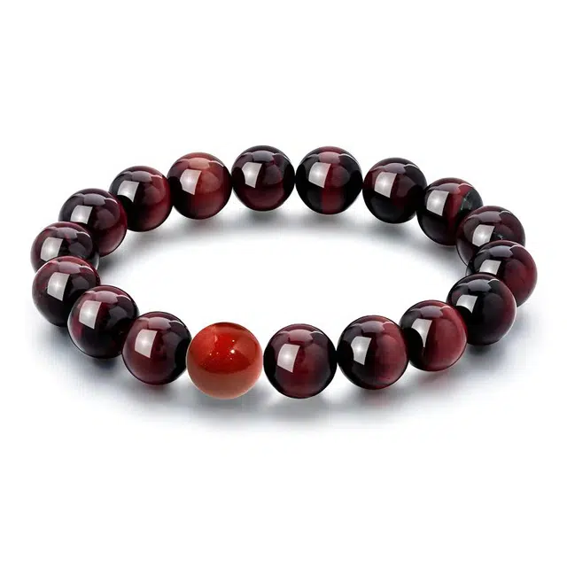 【玄瞳烙】 眰恦 绚丽晚霞色系大漆珠 新中式轻奢风 小众设计珠串饰品#好运天然 虎眼石 手串 男女同款情侣款