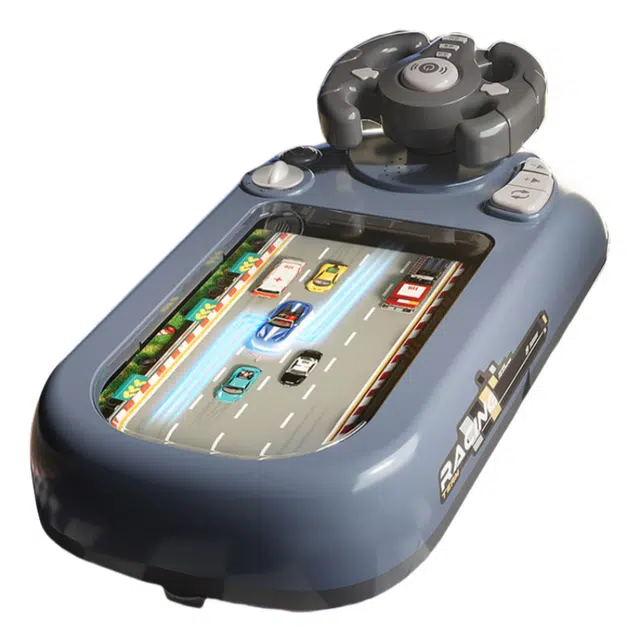 图米鱼 儿童赛车闯关大冒险模拟驾驶游戏机益智 智能玩具