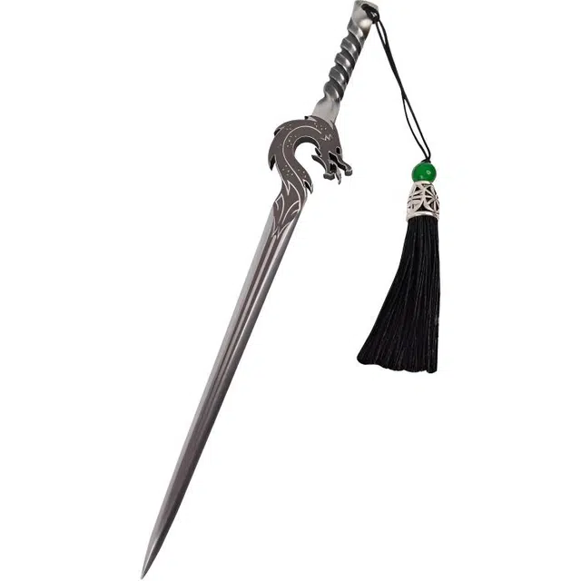 天字号 小龙神剑 微型小兵器未开刃 成品模型