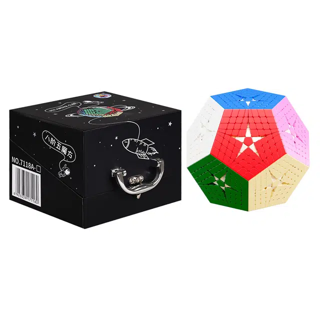 圣手 八阶五魔方彩色版 早教益智玩具