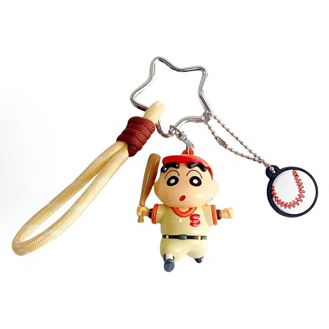 摩卡丘 蜡笔小新 野原新之助 变装系列美观精致  谷圈挂件