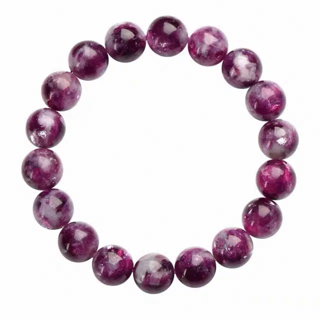 千叶珠宝 梦幻温柔招财好运天然 紫水晶 手串 男女同款情侣款