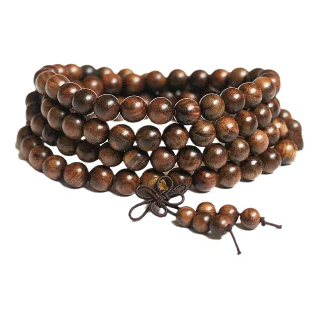 【长乐未央】 缇克玺 新中式 国货潮品   国潮 佛珠 文玩#好运 花梨木 手串 男女同款情侣款