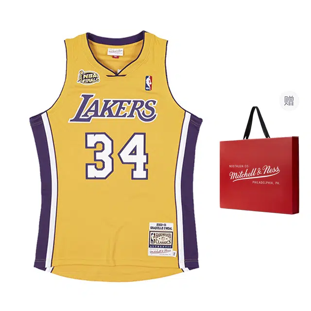 Mitchell & Ness Shaquille O'Neal Lakers Jersey