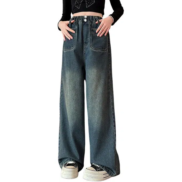 泰迪珍藏牛仔裤 简约亲肤柔软清爽 儿童款