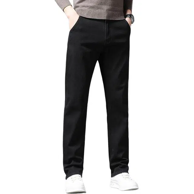 宝米卡 春秋款西裤高级感休闲长裤子直筒宽松秋季潮流高腰深裆西装裤牛仔裤 男女同款